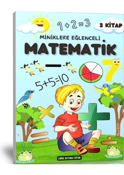 Miniklere Eğlenceli Matematik Kitap Seti