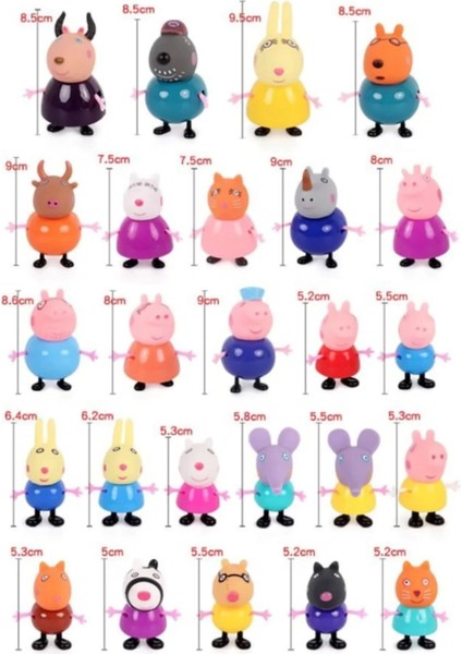 Peppa Aile Tam Set 25'li