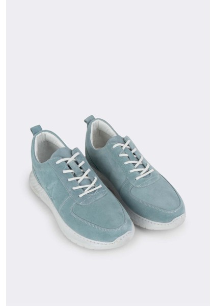 Deri Kadın Sneaker Ayakkabı 082Y23K11600