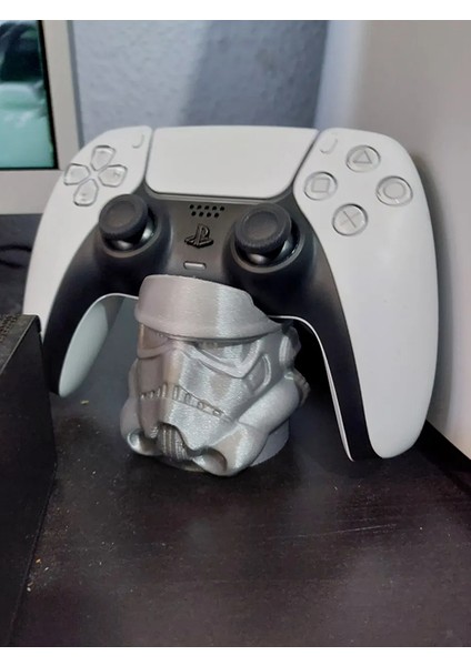 Harika Stormtrooper Oyun Kumandası Standı-Oyun Konsolu Standı-Star Wars Konsol Standı-Jedi Oyun Kolu
