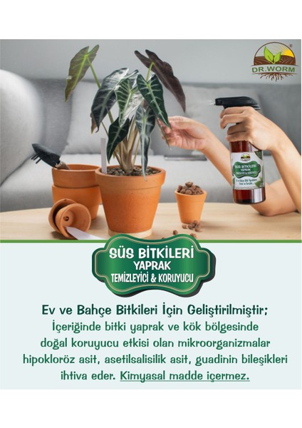 Yaprak Temizleyici , Koruyucu ve Parlatıcısı 500 ml