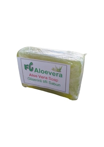 Doğal Kabak Lifli Aloe Vera Sabunu