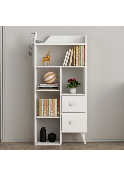 Kitaplık Zerda Beyaz
