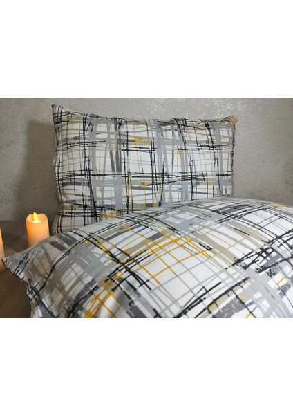2 Adet %100 Pamuklu Poplin Yastık Kılıfı
