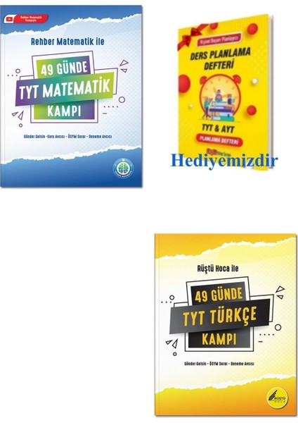 Rehber Matematik 49 Günde TYT Matematik ve Türkçe Kampı