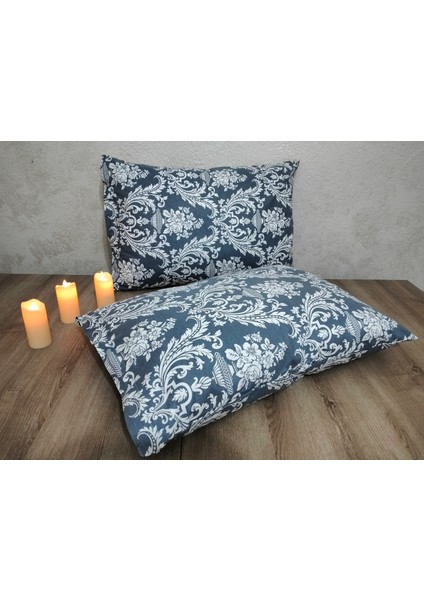2 Adet %100 Pamuklu Poplin Yastık Kılıfı