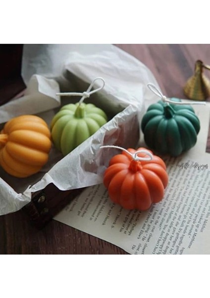 Mum Kalıbı Kabak Silikon Kalıbı