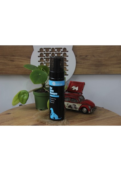 Pudra Parfümlü Köpük Pet Şampuanı 200 ml