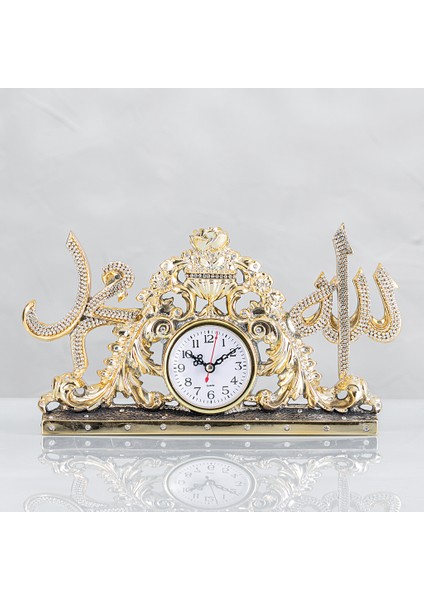 Güllü Saat Lafızlar Altın 33X18