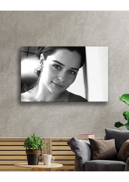 Siyah Beyaz Insan Fotoğrafları Kadın Cam Tablo fiyatları
