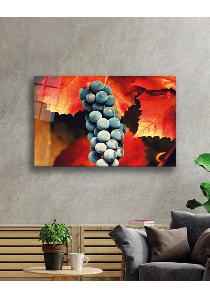 Siyah Üzüm Cam Tablo grape Art fiyatları