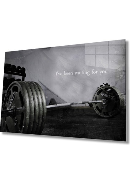 Spor Fıtnes Cam Tablo Sports Fitness