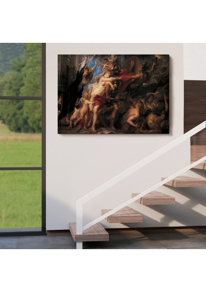 Peter Paul Rubens’in Savaşın Sonuçları TABLOSU-6655