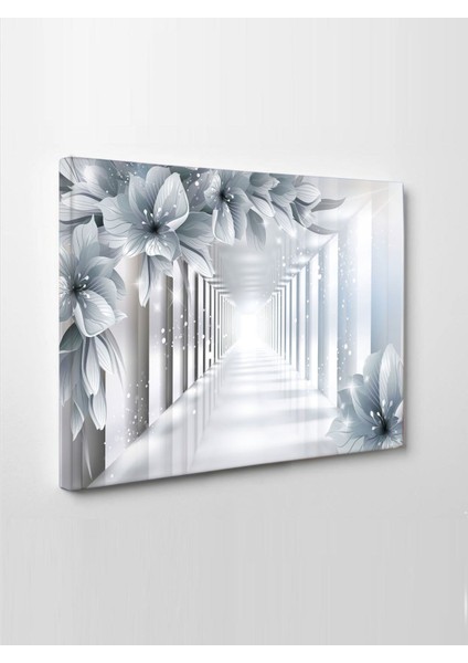 LED Işıklı 3D Dekoratif Hediyelik Kanvas Tablo 70 x 50