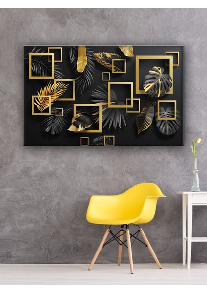LED Işıklı Dekoratif Kare Tablo (Hediyelik) 100 x 70
