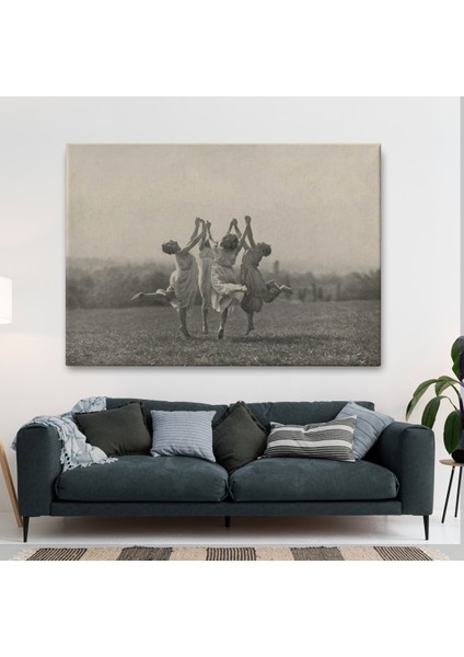 Isviçreli Fotoğrafçı Frederick Boissonnas Dans Eden Kadınlar TABLOSU-6656