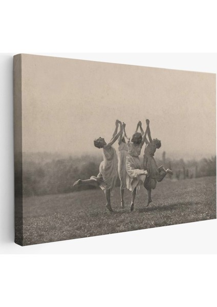 Isviçreli Fotoğrafçı Frederick Boissonnas Dans Eden Kadınlar TABLOSU-6656