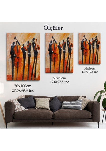 Sürreal Müzik Grubu Duvar TABLOSU-6497