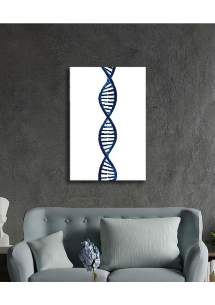 Dna Geometrik Mimari Cam Tablo