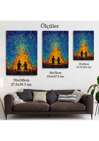 Nevruz Ateşini Izleyen Aşıklar TABLOSU-5995