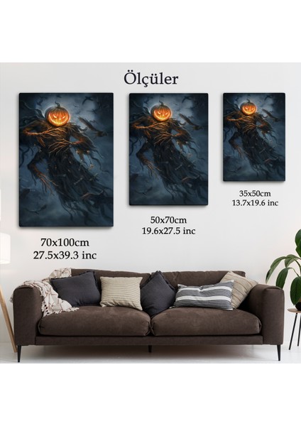 Cadılar Bayramı Helloven Dekoratif Duvar Tablosu -6193