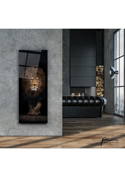 Aslan Cam Tablo