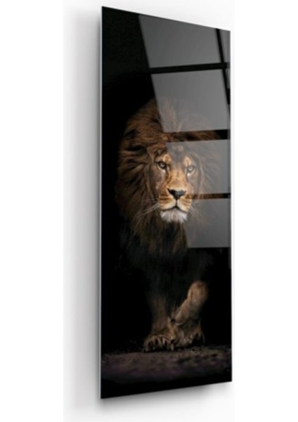 Aslan Cam Tablo