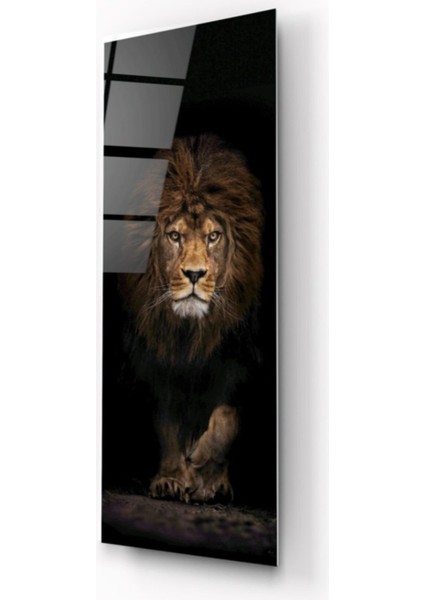 Aslan Cam Tablo