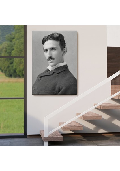 Nikola Tesla Dekoratif Duvar TABLOSU-6172