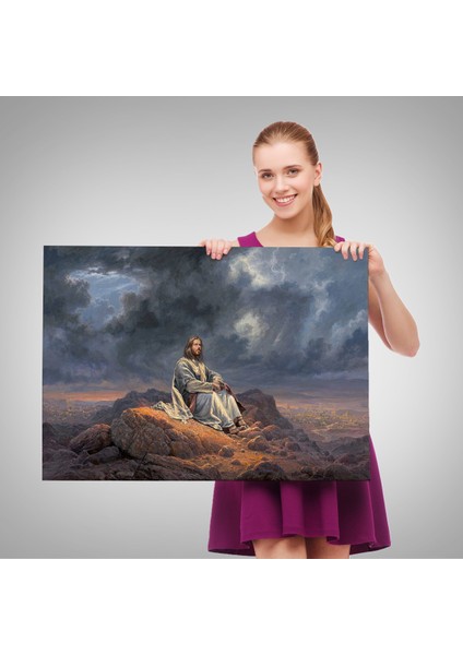 Isa Mesih Dekortif Duvar Tablosu - Jesus CHRIST-6540