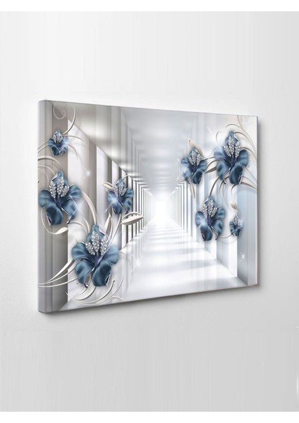 LED Işıklı 3D Dekoratif Hediyelik Tablo 70 x 50