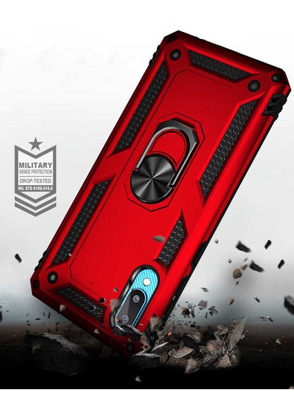 Samsung Galaxy A02 Uyumlu Kılıf Army Standart Koruma ve 5 Katmanlı Sağlamlık