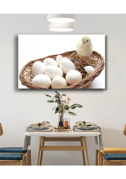 Civciv Yumurta Cam Tablo Chick Egg