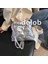 Moda Işlemeli Uzay Pamuklu Kova Kadın Sonbahar ve Kış Niş Popüler Tek Omuz Crossbody Çanta Çanta (Yurt Dışından) 5