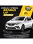 Renault Symbol 2013-2020 Uyumlu Brabus Ön Lip 3 Parça Kanatlı Lip 1
