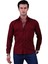 Exve Exclusive Bordo Slim Fit Western Gömlek 2