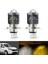 Dacia Dokker Için Uyumlu Şimşek Etkili Mercekler LED Xenon Far Çift Renk 2