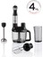 Forte 1000 W Siyah Multi Blender Set 1