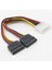 30 cm 4 Pin Molex Power 2 x Sata Power Ide Power 2x Sata Power Çevirici 4