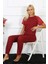 Moda Çizgi Kadın Kolu Dantelli Penye Pijama Takım 4152 3