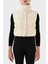 Regular Fit Dik Yaka Şişme Crop Yelek Bayan Yelek 101734 A11P C16 2
