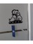 ( Dog And Cat ) Metal Duvar Anahtar Askılığı - Dekor Banyo Askılık Anahtarlık. 2