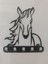 ( Horse - At ) Metal Askılık ,anahtarlık 2
