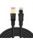 Primex PX-5214 1 Metre Cat8 Kablo, 40GBPS S/ftp 2000MHZ Yüksek Hızlı Internet Kablosu 3