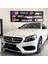 Fruens Mercedes W205 C Serisi 2015 Sonrası Batman Yarasa Ayna Kapağı Piano Black Abs Plastik 1