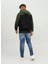 Standart Koyu Yeşil Erkek Ceket 12243517_JJERUSH Hood Bomber Noos P 2