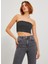 Taşlı Siyah Kadın Büstiyer Jxkyla Short Corset Top Jrs 2