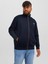 Fermuarlı Büyük Beden Lacivert Erkek Sweatshirt 12250426 1
