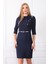 Element's Düğme Detaylı Kemerli Elbise ETS4408 1