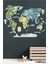 Dünya Haritası Çocuk Odası Sticker 2